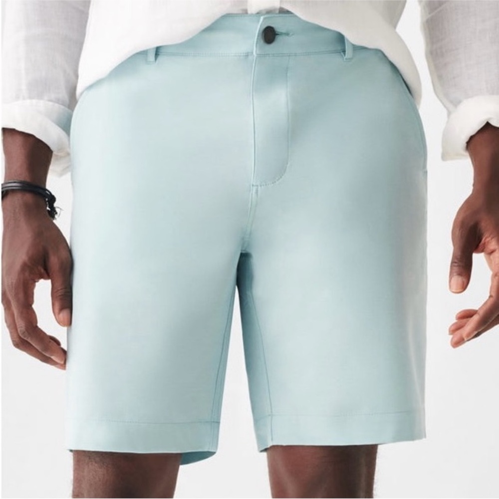 Faherty Men’s All Day Shorts | Seafoam | 34 | 7” Inseam